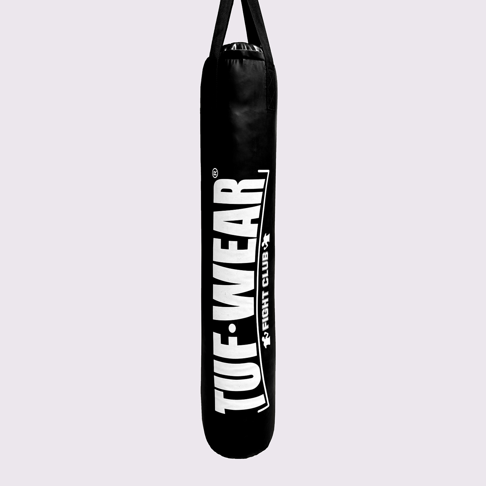 Tuf Wear Punch Bag Black Large Vertical Logo 6FT (183 CM)