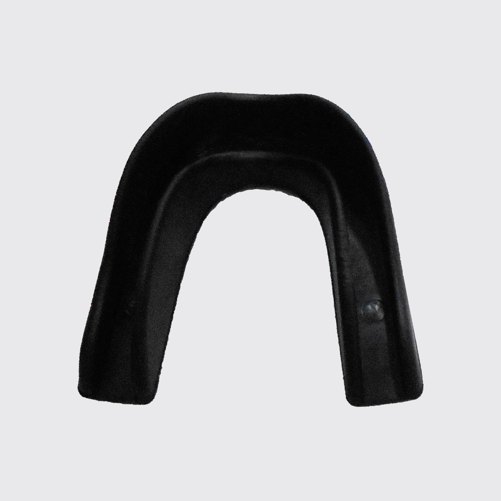 bLACK-mouthgard-18 Tuf Wear Single Boil and Bite Mouth Guard Gum Shield - Image 1
